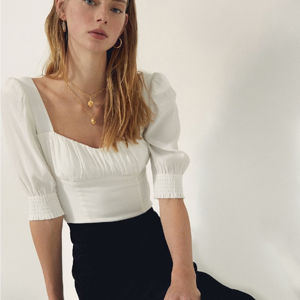 Aritzia Pandora Blouse - Fresco Pink